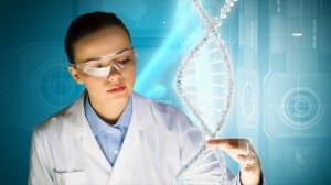 Woman-Scientist-Touching-Dna-Molecule-Shutterstock
