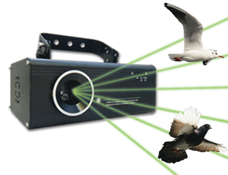 Ultrasonic and Laser Bird Repeller Ultrasonic and Laser Bird Repeller